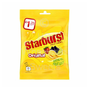 Starburst Original PMP £1.25 12x127g