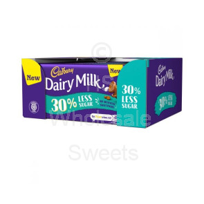 Cadbury Dairy Milk 30% Less Sugar 18x85g