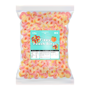 Candycrave Fizzy Peach Rings 2.5kg