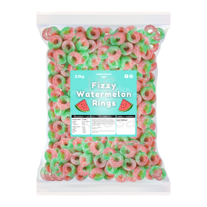 Candycrave Fizzy Watermelon Rings 2.5kg