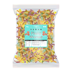 Candycrave Vegan Fizzy Worms 2kg