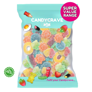 Candycrave Super Value Fizzy Mix 1kg