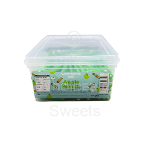 Candycrave Apple Pencils Tub 100 Count