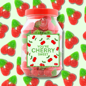 Pun Gift Cherry Jar 400g