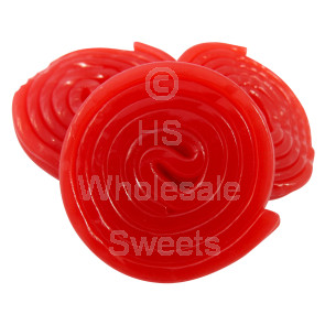 Gelco Cherry Liquorice Wheels 2KG