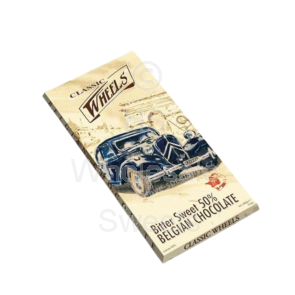 Classic Wheels Dark Chocolate Bar 100g