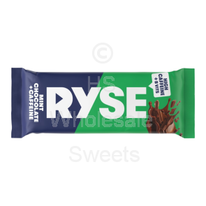 RYSE Mint Chocolate Caffeine Bars 24x26g