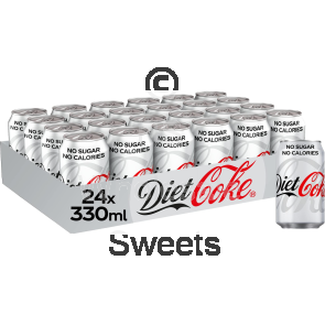 Diet Coke Cans 24x330ml