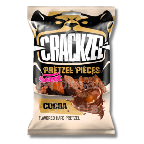 Crackzels Pretzel Pieces Cocoa 24x85g