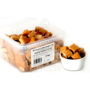 Rum & Raisin Fudge 2KG