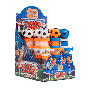 Candy Paradise Turbo Football Toy With Candy 12x10g