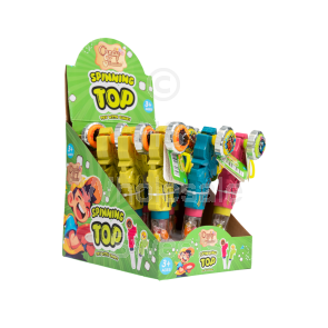 Candy Paradise Spinning Top Toy With Candy 12x10g