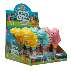 Candy Paradise Dinosplash Water Gun Toy With Candy 12x10g