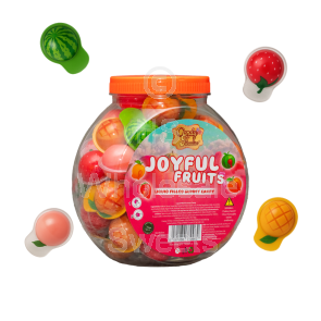 Candy Paradise Joyful Fruits Gummy Jar 50x10g