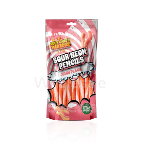 Candy Paradise Sour Neon Pencils Juicy Peach 12x130g