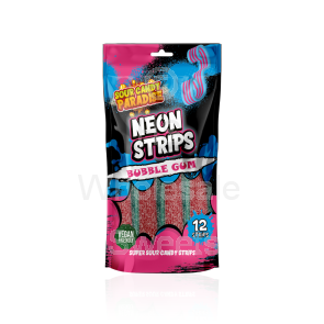 Candy Paradise Neon Strips Bubblegum 12x130g