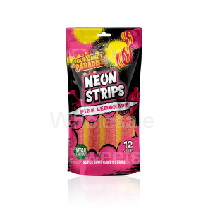 Candy Paradise Neon Strips Pink Lemonade 12x130g