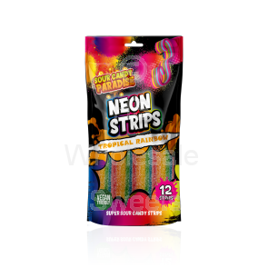 Candy Paradise Neon Strips Tropical Rainbow 12x130g