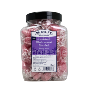 Mr Crilly Blackcurrant Menthol 1.5kg Jar