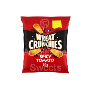 Wheat Crunchies Spicy Tomato Flavour Crisps £1.35 PMP 16x70g