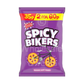 Golden Wonder Spicy Bikers Crisps 35p PMP 36x22g