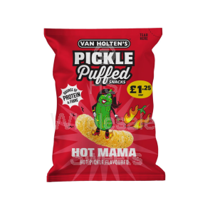 Van Holtens Hot Mama Pickle Puffs 14x50g £1.25 PMP 