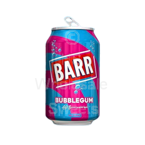 Barr Bubblegum Fizzy Drink Cans 24x330ml