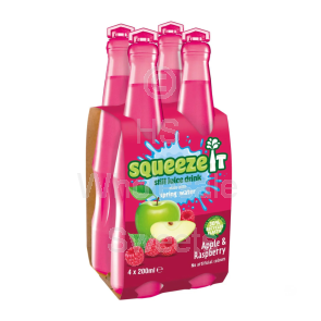 SqueezeIt Apple & Raspberry 24x200ml