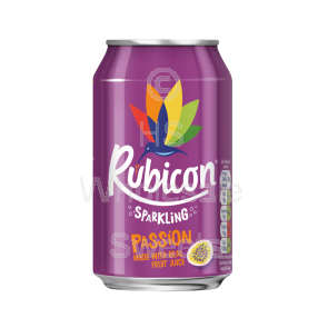 Barr Rubicon Passion Fruit Fizzy Drink Cans 24x330ml