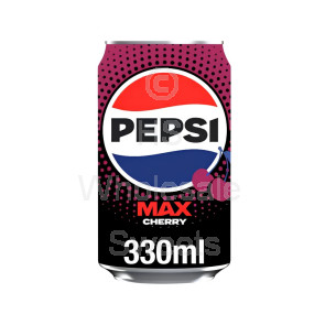 Pepsi Max Cherry Drink Cans 24x330ml