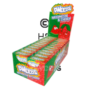 Dweebs Watermelon & Cherry 24x45g