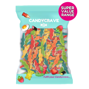 Candycrave Super Value Multicolour Crocodile 1kg