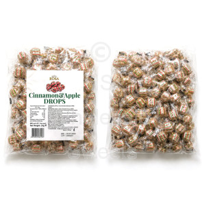 Hard Candy Apple & Cinnamon Drops 1kg