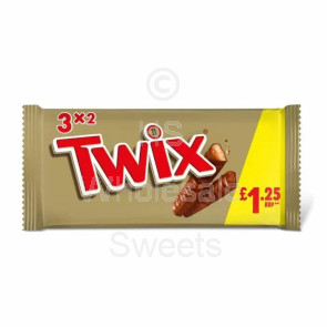 Twix Twin 24 X (3x40g) PMP £1.25 Pack