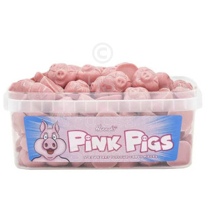 Hannah's Pink Pigs 120 Count 600g 