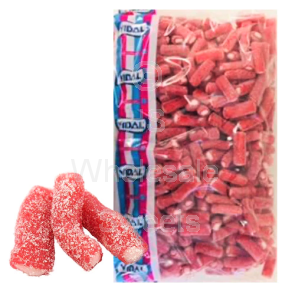 Vidal Vegan Fizzy Strawberry Pencils 3Kg