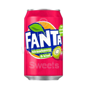 Fanta Strawberry & Kiwi Cans 24x330ml