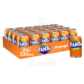 Fanta Orange Cans 24x330ml