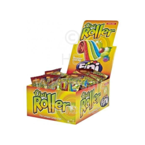 Fini Fizzy Rainbow Rollers 40x20g