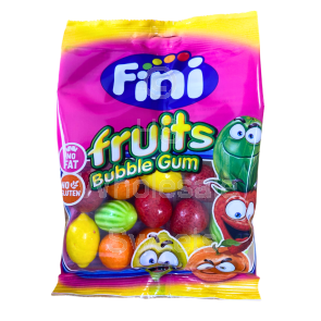 Fini Halal Bubblegum Fruits 12x75g