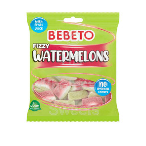 Bebeto Pre Pack Fizzy Watermelons 10x150g