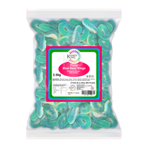 Kandy King Blue Razz Rings 2.5kg