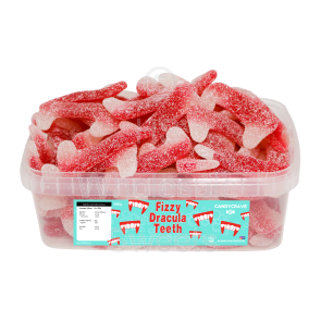 Candycrave Fizzy Dracula Teeth Tub 600g