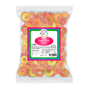 Kandy King Fizzy Peach Rings 2.5kg