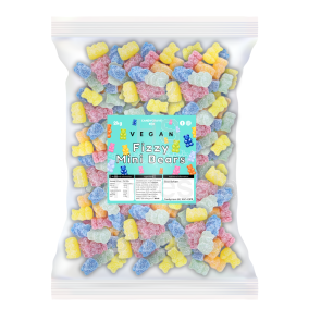 Candycrave Vegan Fizzy Mini Bears 2kg