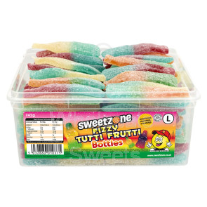 Sweetzone Giant Tutti Frutti Bottles Tub 742g