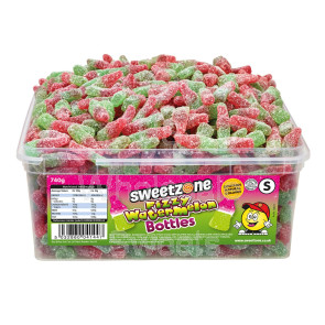 Sweetzone Fizzy Watermelon Bottles Tub 740g