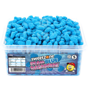 Sweetzone Tub Foam Blue Raspberry 805g