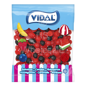 Vidal Giant Black & Red Raspberries 1.5kg