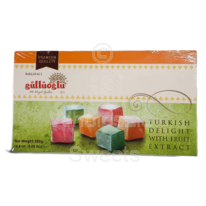 Gourmet Mixed Fruit Turkish Delight 500g
